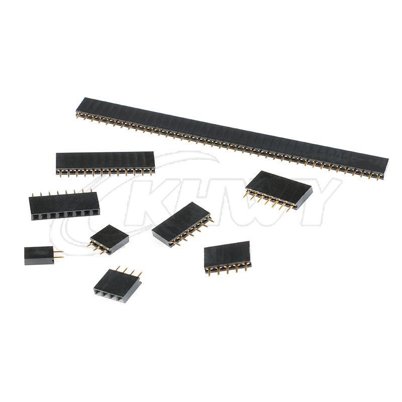 2.54MM Single Row Header Pin Socket, Female/Male, 1*2P To 40P