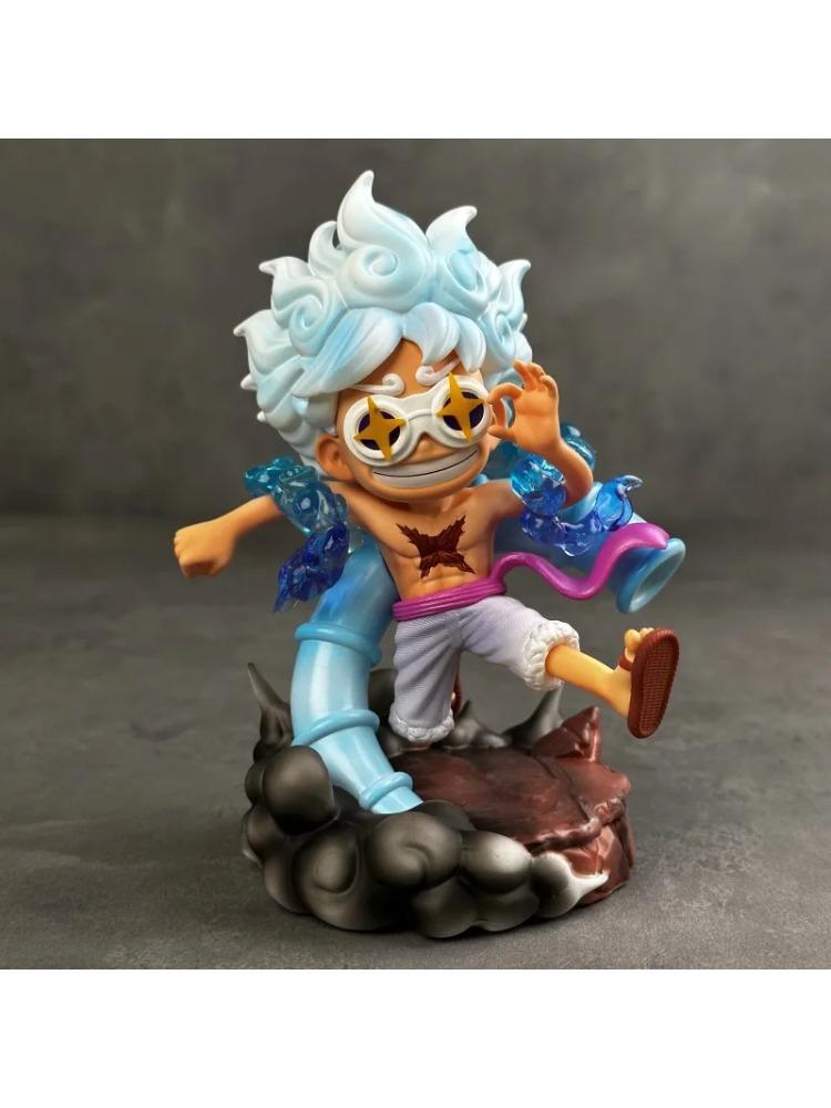Figure Luffy Figures Nika Luffy Gear 5 Action Figure Pvc Gk Statue Model Doll Collection Desk Decor Toy Birthday Gift