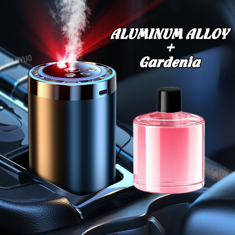 5Modes Car Air Freshener Electric Auto Aroma Diffuser Car Air Vent Essential Oil Mist Humidifier Fragrance Diffuser Aromatherapy