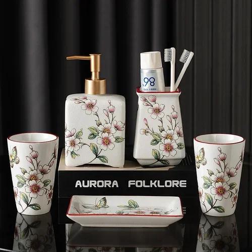 Haitang Flower Ice Cracked Glazed Ceramic