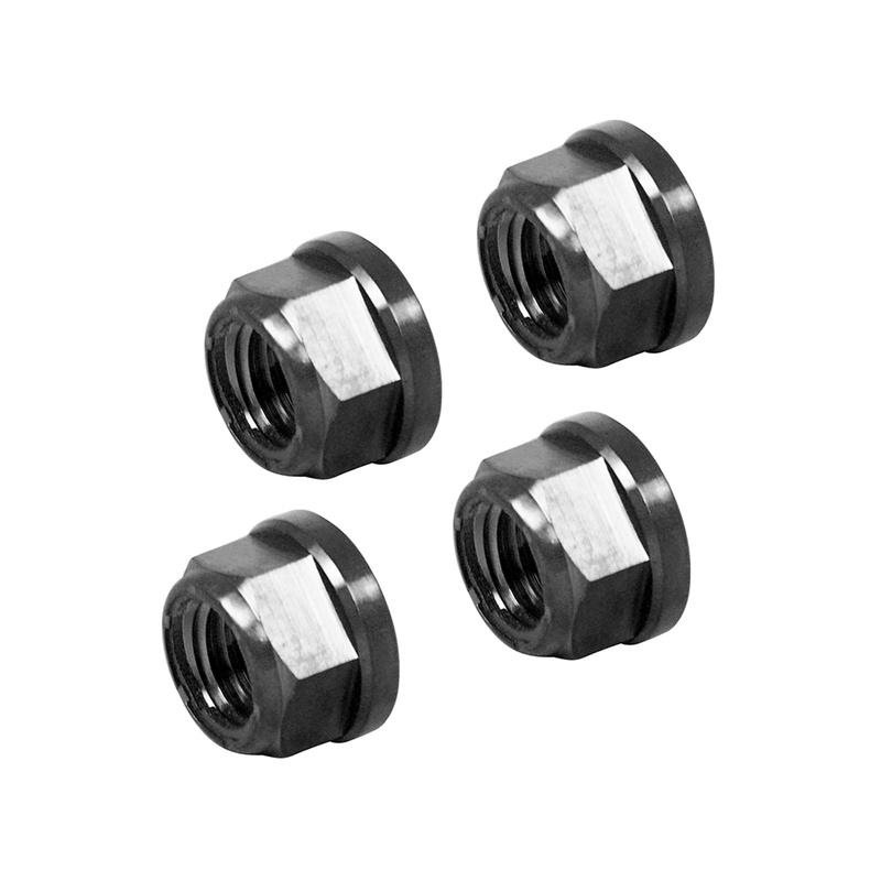 MOTO4U For BMW R65 R75 R80 R90 R100 4PCS Cafe Racer Single Arm Shift Drive Nut M10 Titanium Motorcycle Parts