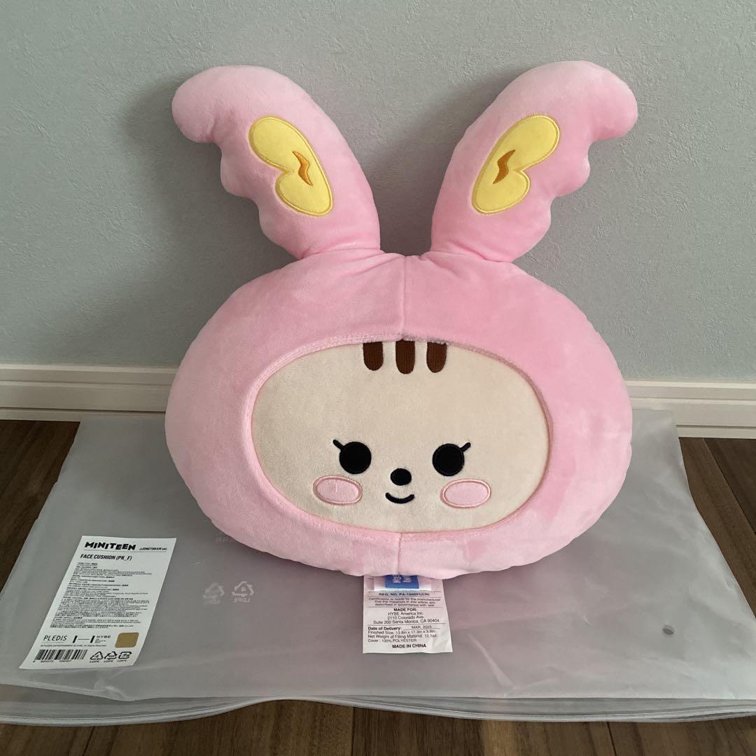 

[USED] MINITEEN JJONGTORAM Jeonghan Tram Face Cushion