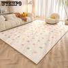 Nordic Style Carpet Living Room Sofa Coffee Table Carpet Bedroom Bedside Carpet Dirt Resistant Floor Mat