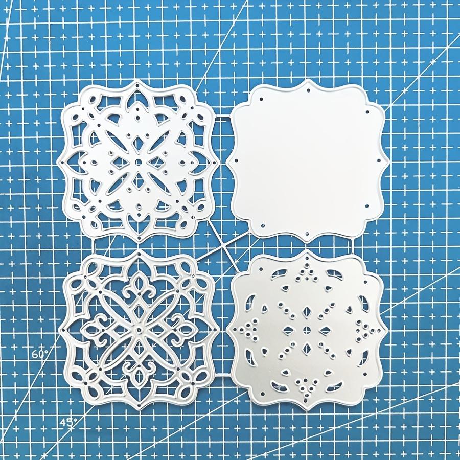 Layered Lace Frame Metal Cutting Dies Stencil for DIY Scrapbooking Photo Album Embossing Paper Cards Crafts Diecuts