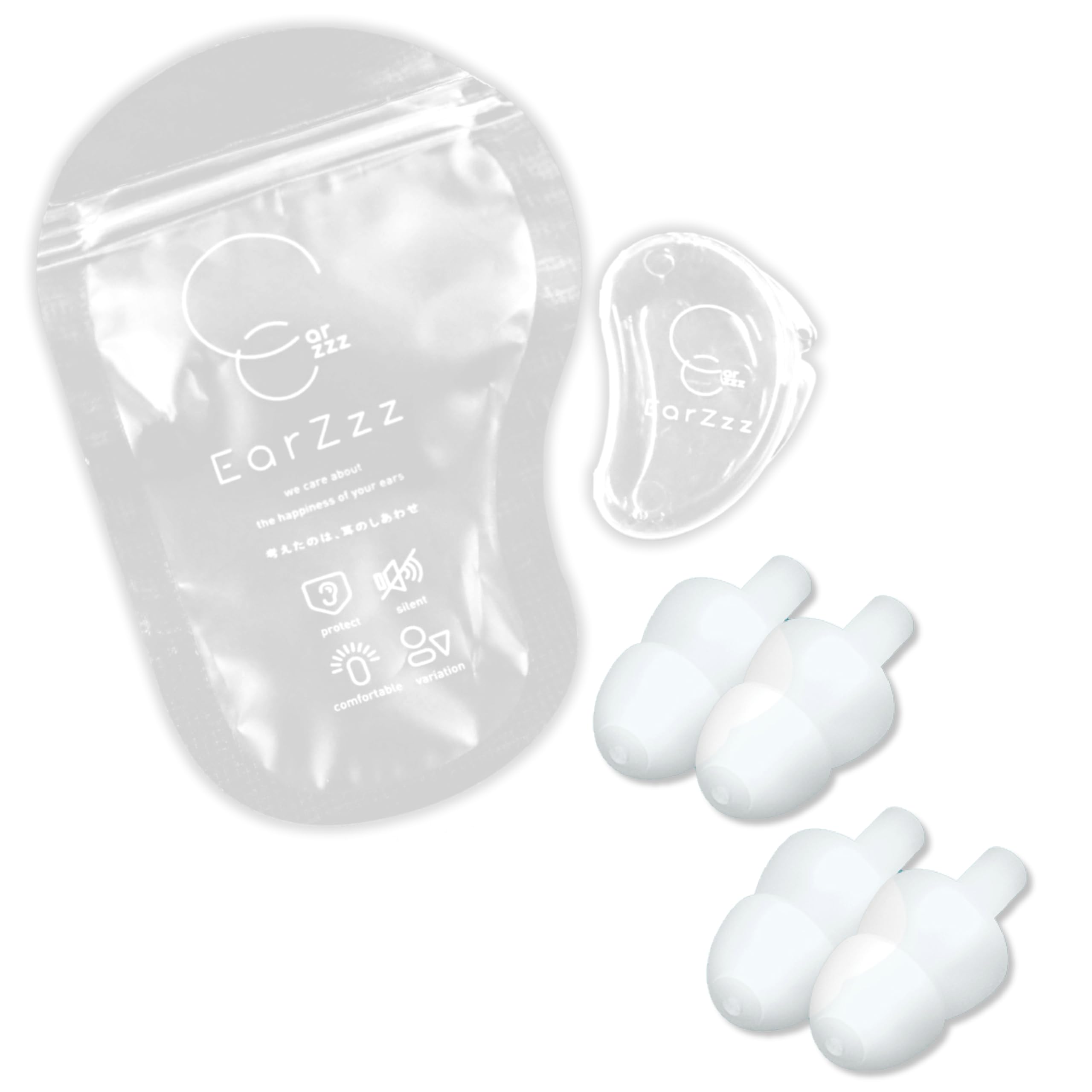 

by a good sleep Sleeping earplugs Sound insulation value 32dB Good sleep Goods Snoring Noise prevention Relaxation 2 sets [Supervised therapist]