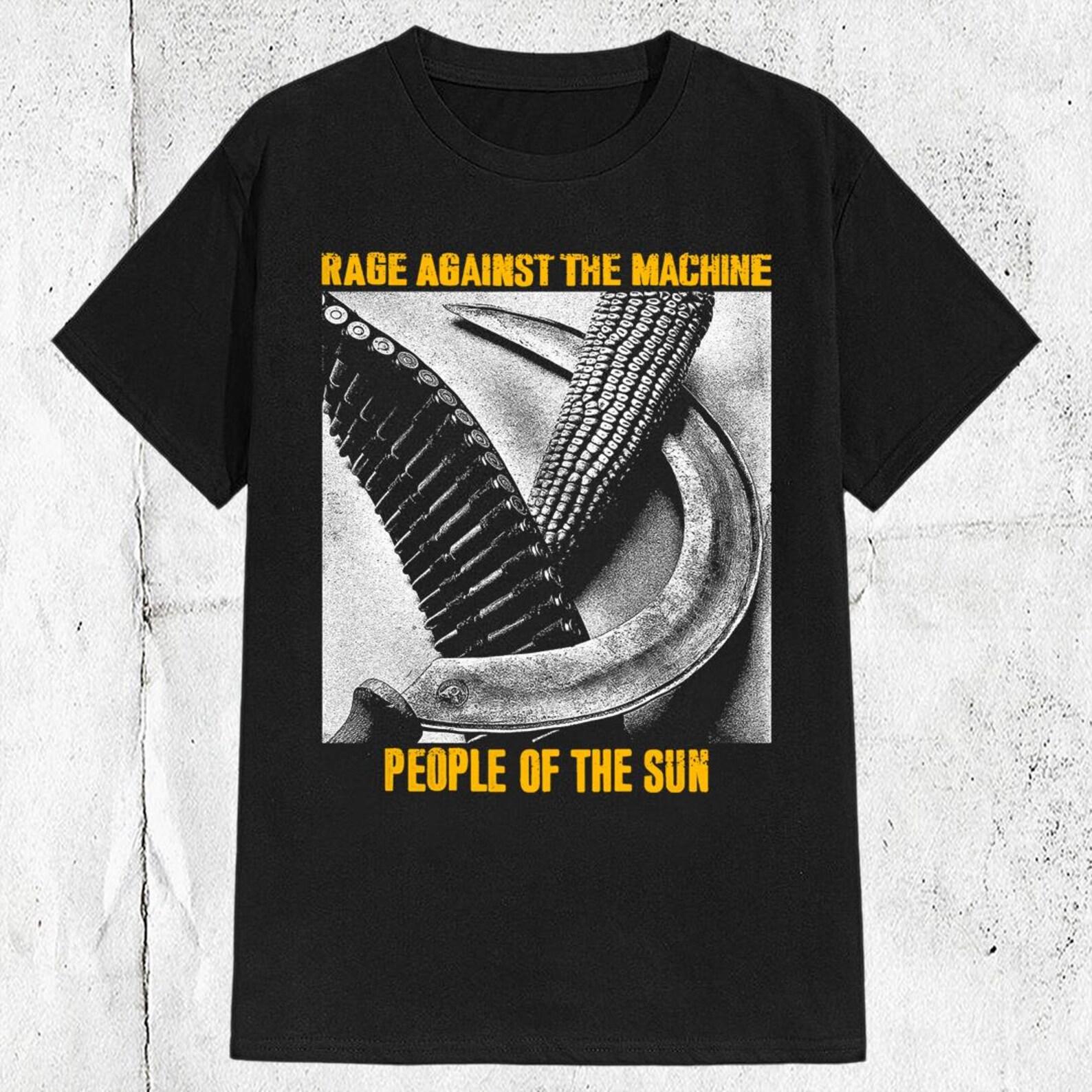 90s Rage Against The Machine Rap Metal Political Alternative Rock Band Music T shirt 4XL