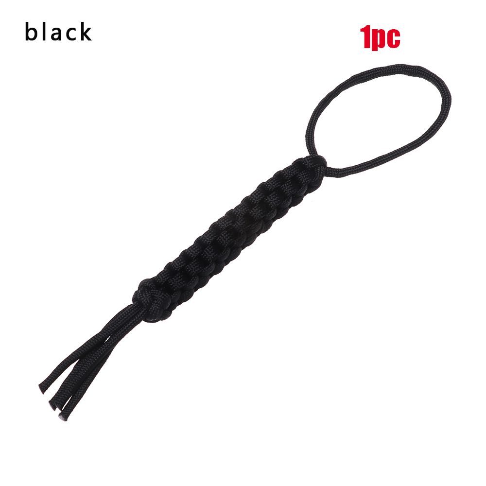 

1/2pcs Camping Corn Knot Nylon Chain Tool Keychain DIY Tools Falling Paracord Rope Ornaments 7 Strands Ropes Knife Pendant