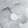 European & American Style Multi-Layer Coin Pendant Titanium Necklace - Fashionable Design for Women’s Clavicle or Sweater