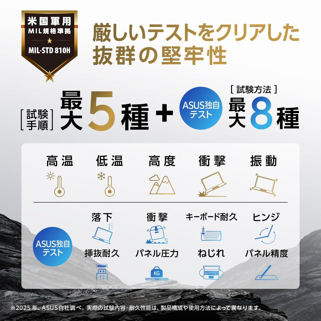 ASUS Vivobook 14 M1407KA AMD Ryzen AI 5 340 16GB 512GB MS Office Windows Battery Power Includes PC Game Pass Quiet 14-inch Laptop, Processor, Memory,