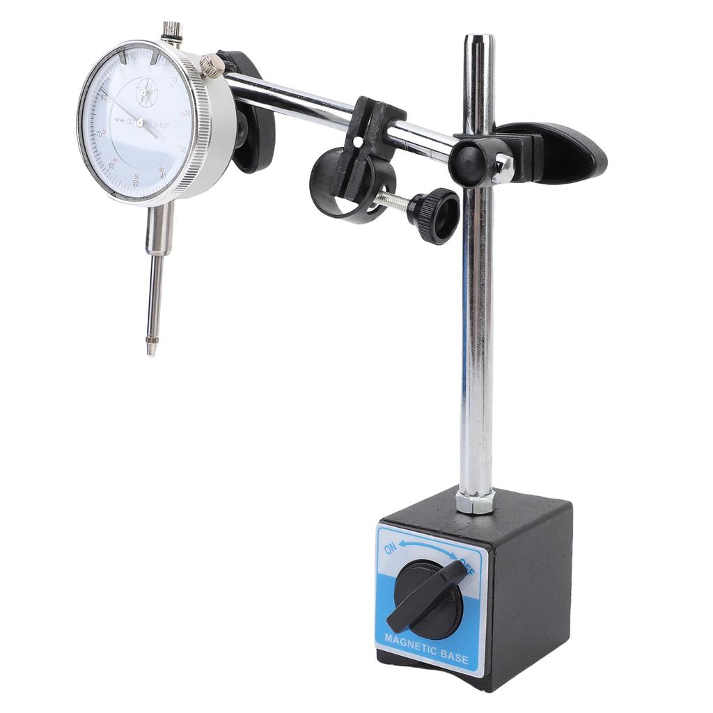 Dial Indicator with Magnetic Base and Point Precision Inspection Set 0 1in 0.001in Precision Magnetic Dial Indicator