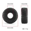 4PCS 1.0" RC Crawler Car Rubber Wheel Tires for 1/18 Traxxas TRX4M 1/24 Axial SCX24 FMS AX24 FCX24 Ascent-18 Upgrade Parts