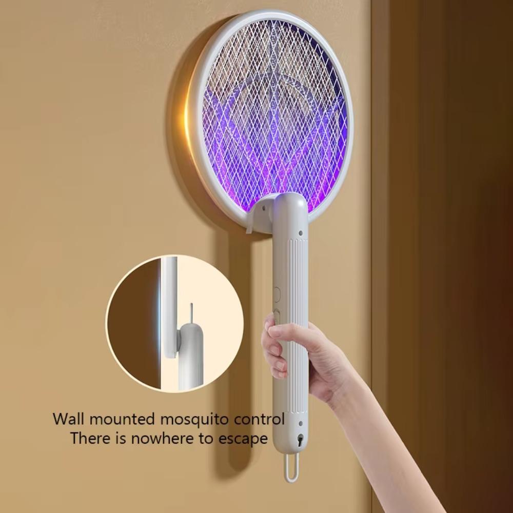 Handheld Electric Mosquito Killler Wall Mounted Anti-mosquito Device Fly Swatter  Bedroom