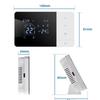 For ALEXA For Smart Life Programmable Thermostat Smart Heating Home Automation Black White Voice Control Thermostat