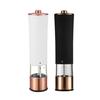 Electric Pepper And Salt Grinder Battery Powered Automatic Spice Mill with Adjustable Coarseness LED Light Kitchen Gadget