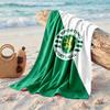 Telo Mare in Microfibra con Stampa Sporting CP FC Asciugatura Rapida Assorbente Grande per Spiaggia Nuoto Viaggio