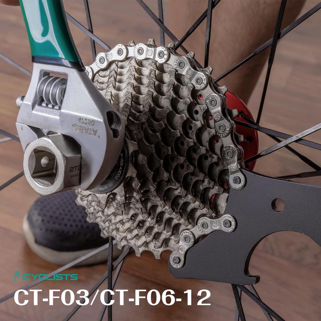 CYCLISTS Bicycle Sprocket Replacement Tool Sprocket Remover and Freewheel Remover with Guide Pins Set, 5mm/12mm (CT-F03/CT-F06-12)