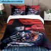 3PCS Wonderful Wizard Adventure 3pcs Bedding,Including 3PCS Duvet Cover And 2pcs Pillowcases Perfect for Christmas,Ideal for Bedroom, Dormitory