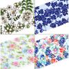 10 Rotoli Accessori Salone Unghie Carta Transfer Nail Art Floreale Primaverile Petalo e Foglia Decorazione Carina e Affascinante Antiaderente