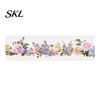 Waterproof Washi Tape Floral Tape, Vintage Flower Pattern PET Decorative Outdoor Use for Junk Journal Supplies, Scrapbooking, DIY Crafts, Gift