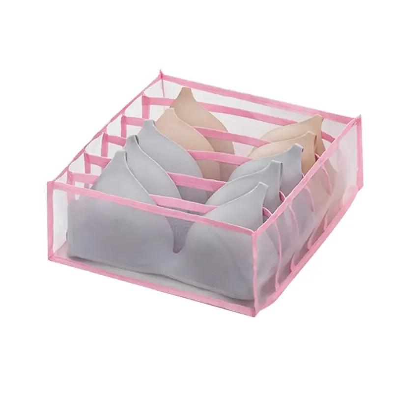 Jeans Socks Pants Storage Compartment Boxes Drawer for Closet Wardrobe, Clothes Separation Organizer