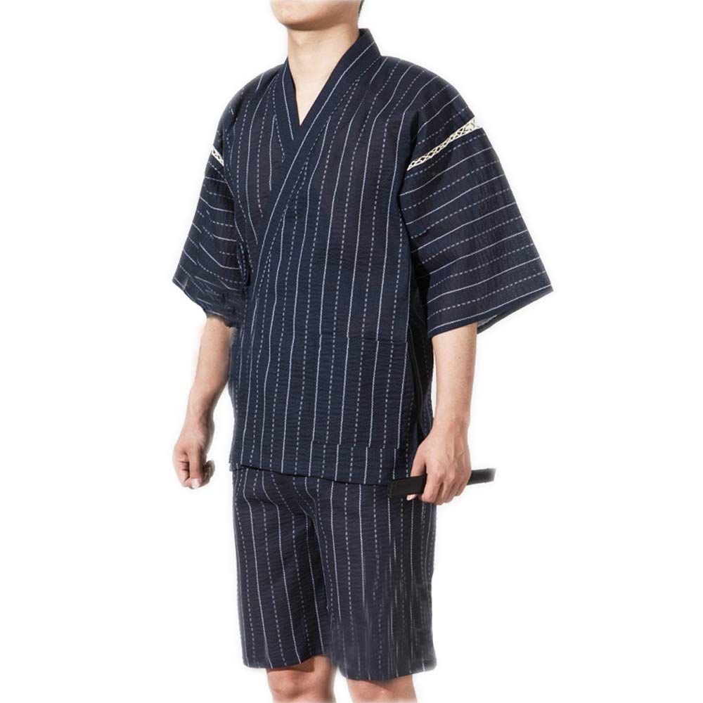 

Jinbei Summer Fireworks Room Loungewear [Yifulove] Men s Gift, Men s, Jinbei, Festival, Set, Cotton, Cool, Summer, Autumn, Fashionable, Wear, (L,