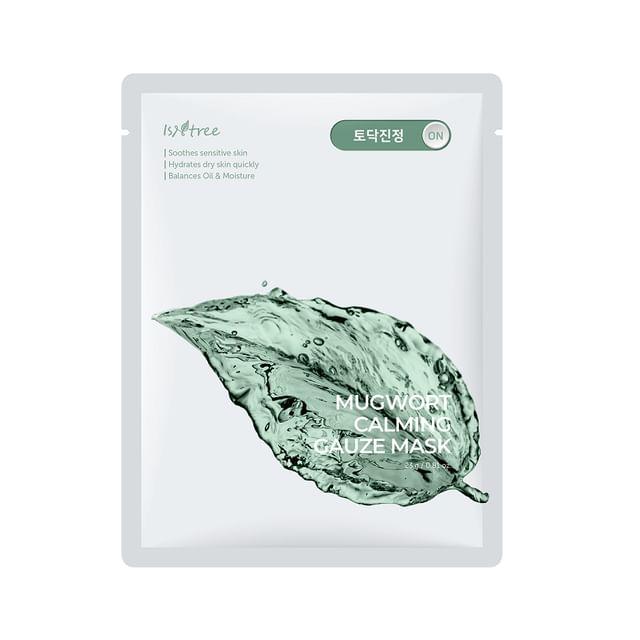 Isntree - Mugwort Calming Gauze Mask Set 23g x 10 sheets