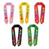 Preschool Graduation Sash With Colorful Patterns For Kids Ceremony Decoration Soft Fabric Stole Graduation Accessory
