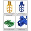 JFG RACING Dirt Bike Foot Pegs,Universal CNC Motorcycle Pit Mini Bike Pegs For YZ KX TTR PW XR CRF 50 70 80 85 100 110 Tao Tao DB-X RFZ Lifan KAYO -