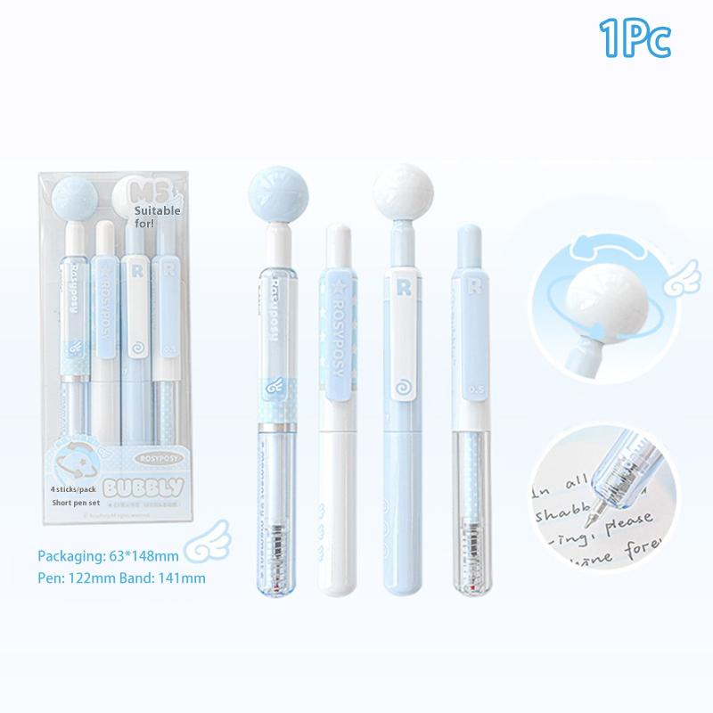 

Short Pen Set Of 4 High Beauty 360 Degree Rotating Decompression Brushing Pens Problem Solving Pen