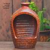 Vintage Ceramic Coarse Pottery Succulent Planter - Tall Indoor Decorative Jar for Flowers and B&B Hotels