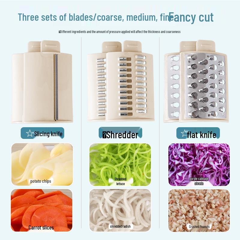 Liguo Multifunctional Electric Vegetable Slicer and Cheese Grater