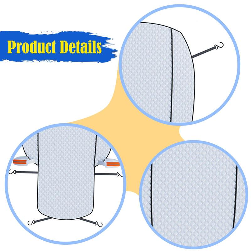 Car Windshield Cover with Mirror Cover Non Woven Fabric Sun Shade Cover Windshield Frost Cover Frost Hail Protector for