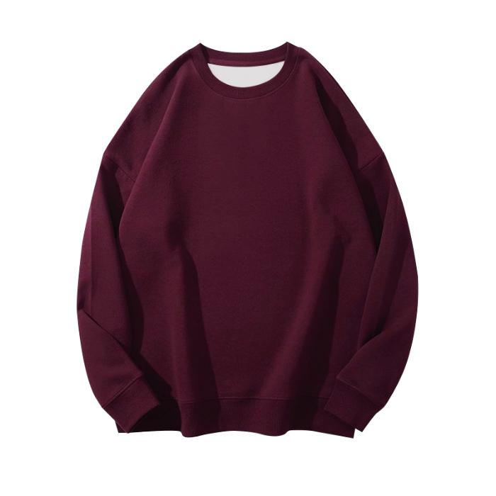 Unisex Autumn 330g Cotton Men’s Solid Hoodie Fashion Large Size Thin Men Women Pullovers Breathable O-Neck Sweatshirt Casual Oversized Male Clothes