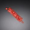 Ethnic Style Colorful Natural Stone Hollow Bracelet Handmade Bead Bohemian Hollow Rice Bead Crushed Stone Bracelet