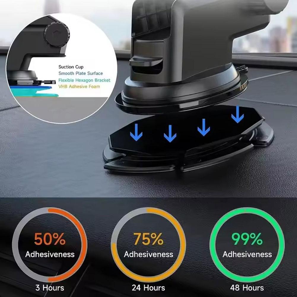 Universal Adhesive Dashboard Pad For Car Phone Mount Disc Cup Accessories Base For Curved Car S T0K0