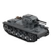 Druhá světová válka Německý tank Panzer I II III IV Flakpanzer MK103 Vojenská stavebnice Armádní kostky Sestavitelná sada Kompatibilní se značkami