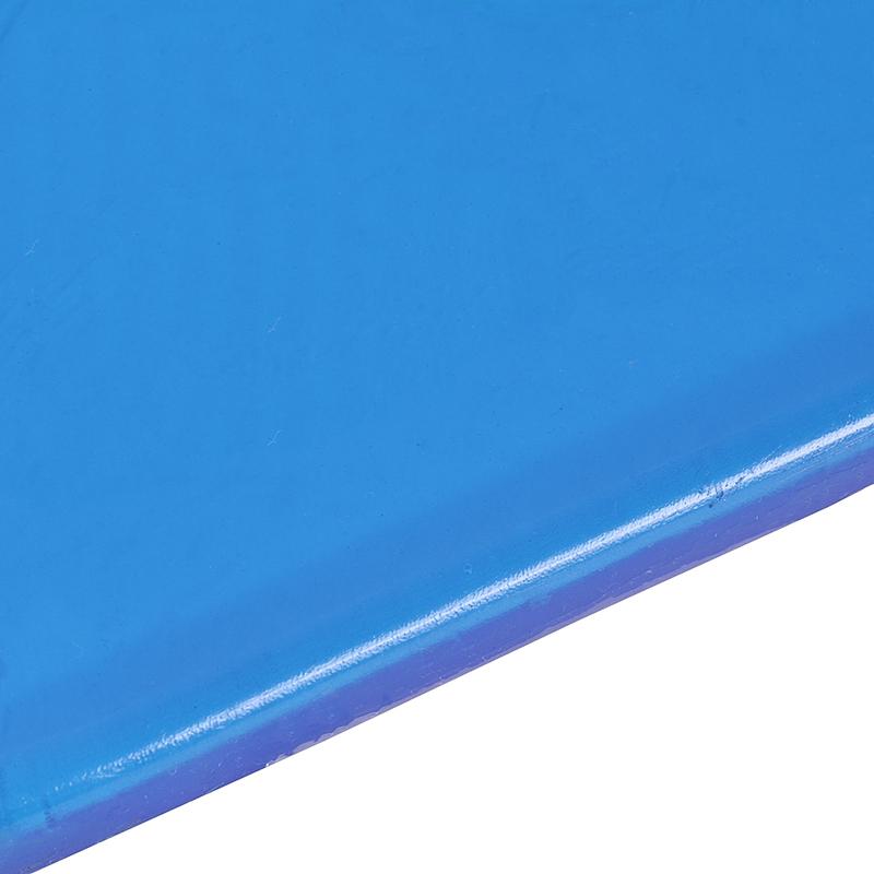 Motorcycle Accessories Gel Seat Cushion Flexible 27*25.5*1CM Soft Comfortable Shock Absorption Blue Slim Body Shape Adhesive