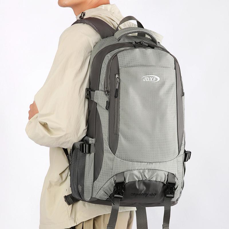 Schoolbag Travel Backpack Men's Backpack Large Capacity Business Trip Multifunctional Backpack Hiking Waterproof Backpack