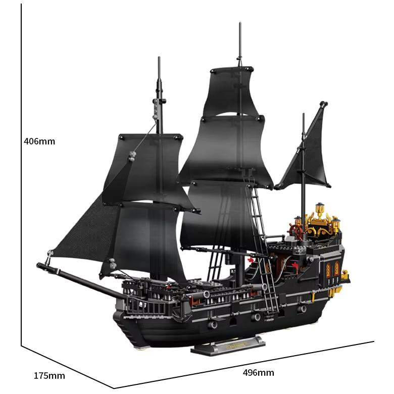 

1424Pieces Building Block boat Ship Children s Puzzle Brick Assembly Toy Blocks Room Decoration Birthday Gifts for Boys Kids