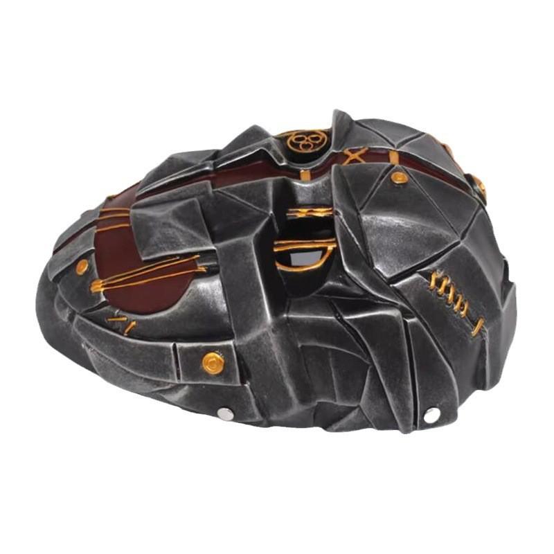 Masque de Corvo Attano de Dishonored Pour Jeu de Rôle Halloween Noël Accessoire de Costume Résine Styles Argent et Cuivre