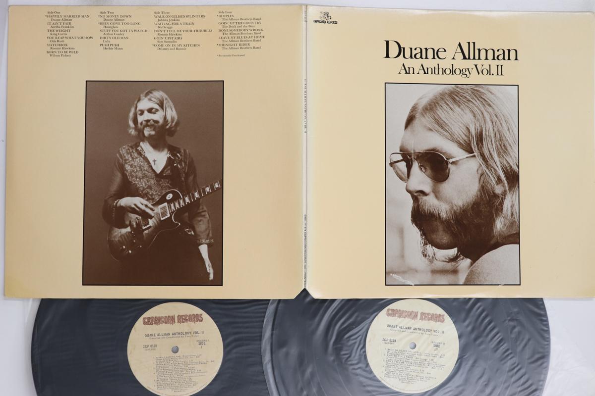 

LP Record DUANE ALLMAN - An Anthology Vol. II 2CP0139 CAPRICORN 1974 US Rock Used