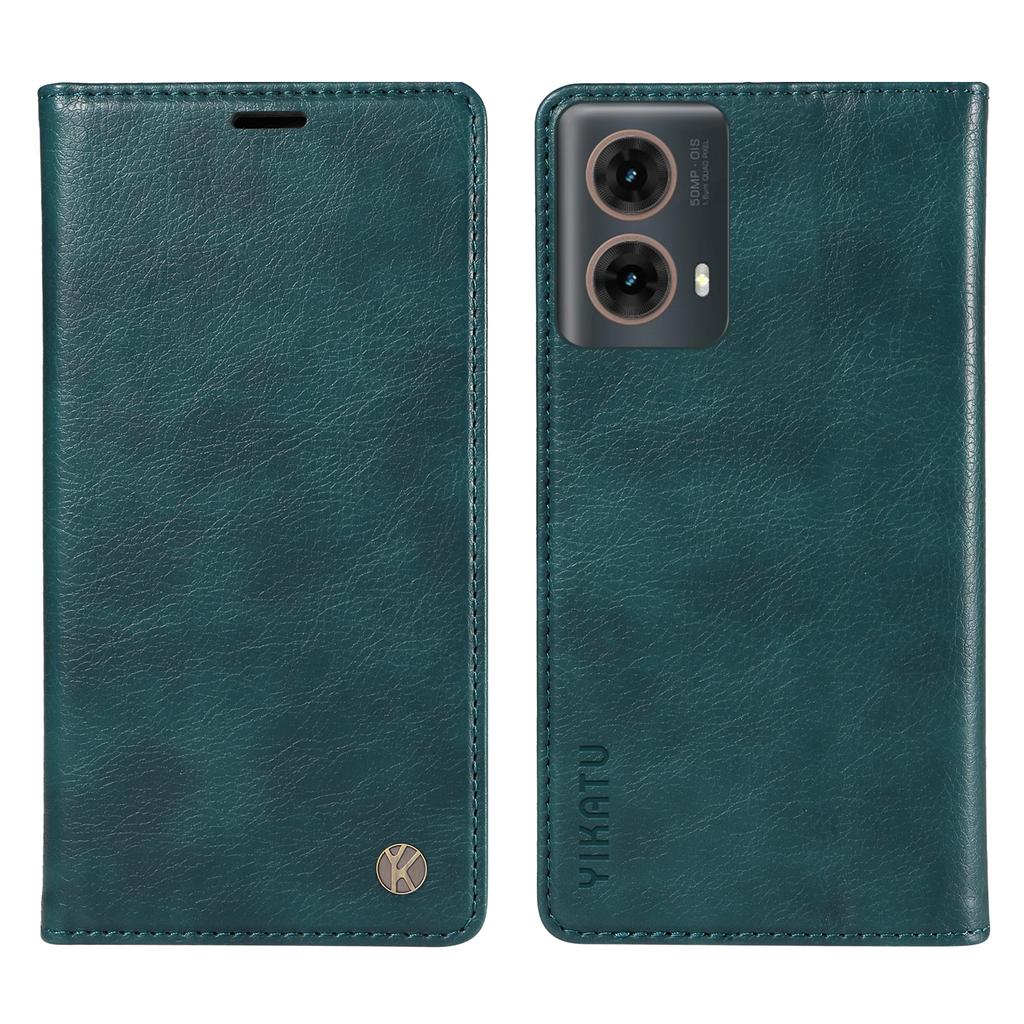 For Motorola Moto G85 5G/S50 Neo 5G Wallet Case Litchi Texture Leather Phone Cover