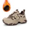 Platform leather shoes women's autumn new fashion versatile sports trendy shoes