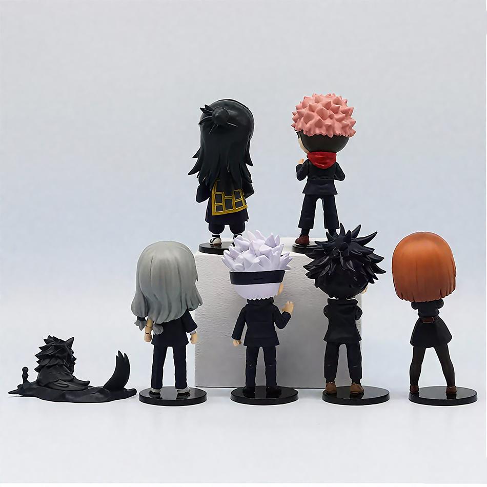 Jujutsu Kaisen Wersja Q Figurka 9 cm Satoru Gojo Itadori Yuji Geto Suguru Nobara Megumi Kolekcja Prezenty urodzinowe i świąteczne