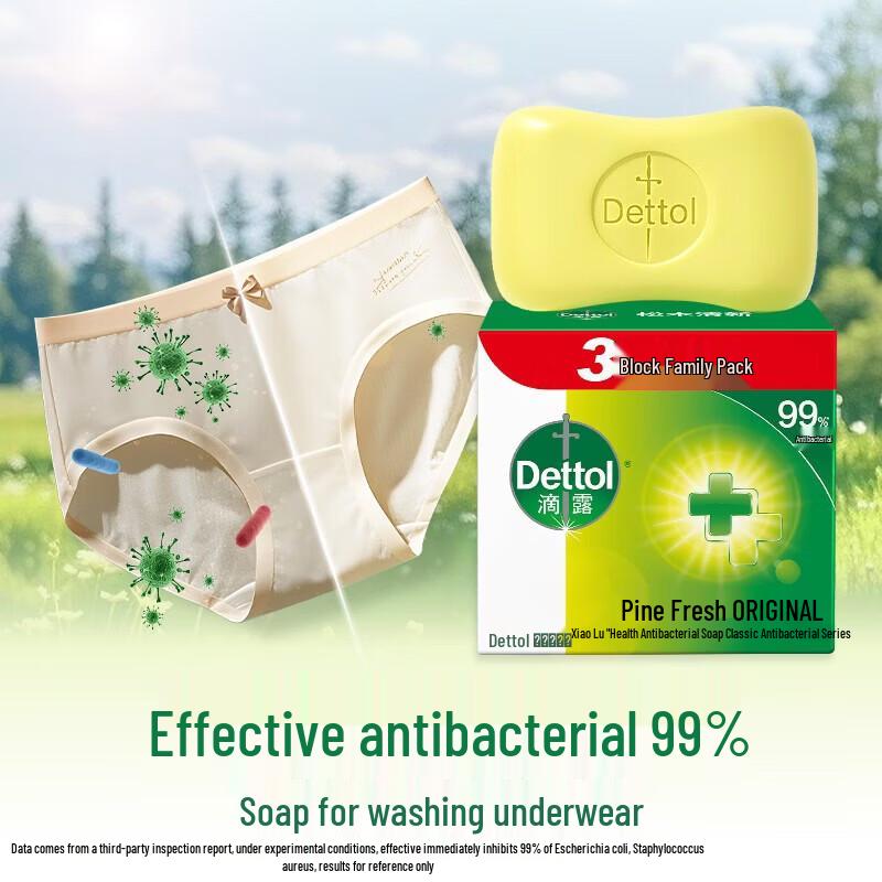 Dettol Pine Fresh Antibacterial Bar Soap