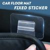 Car Foot Pad Fixing Clips Universal Automatic Floor Carpet Fixed Stickers Car Interior Organizer Floor Mat Non-slip Clip Fixer
