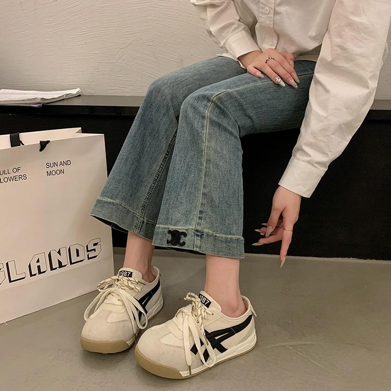 American Retro Versatile German Training Shoes Women's 2025 New Autumn Sports and Leisure Shoes Niche Trendy Soft-soled Forrest Gump Shoes