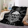 Customiz Name Personality Viking Sign Blanket Soft &Warm Sofa Office Bed Travel Lunch Break Blanket, Gift Suitable All Seasons