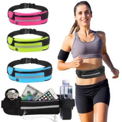 Outdoor Running Waist Bag Waterproof Mobile Phone Holder Belt Jogging Pack Bag Gym Fitness Touch Screen Bags Sport Accessories