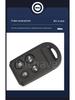 HL1K-5T: Compatible for 4-button Honda CR-V/Odyssey Car Remote Key (433MHz).